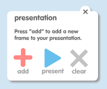 presentation menu tab