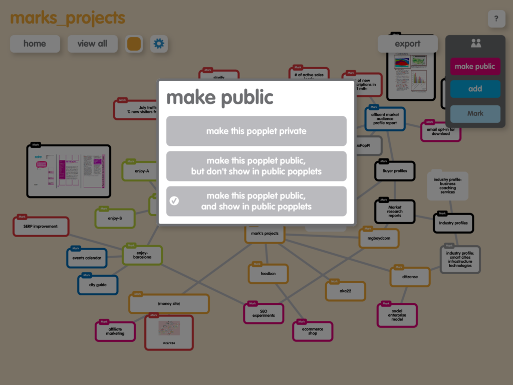 public popplets